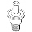 tomco air pump check valve,ford,mercury,yugo #17003